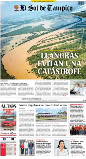 Cover of El Sol de Tampico