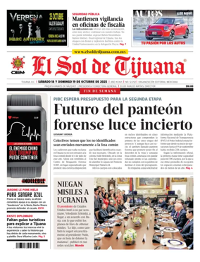 Cover of El Sol de Tijuana