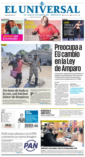 Cover of El Universal