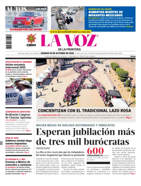 Cover of La Voz de la Frontera