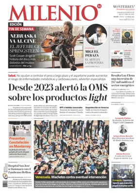 Cover of Milenio Monterrey