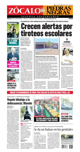 Cover of Zócalo Piedras Negras