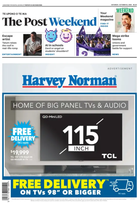 Cover of The Dominion Post