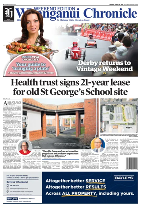 Cover of Wanganui Chronicle