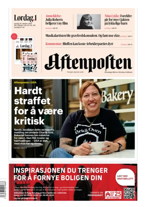 Cover of Aftenposten