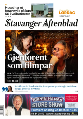 Cover of Stavanger Aftenblad