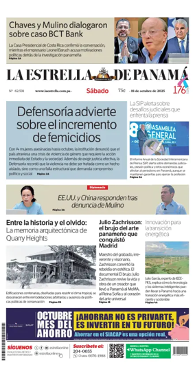 Cover of La Estrella de Panama