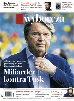 Cover of Gazeta Wyborcza