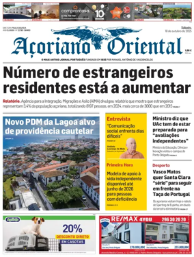 Cover of Acoriano Oriental