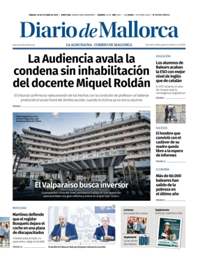 Cover of Diario de Mallorca