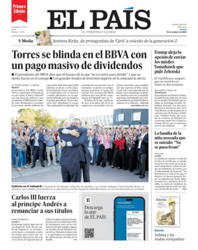 Cover of El País (1ª Edición)