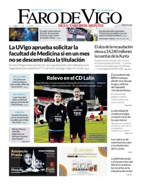 Cover of Faro de Vigo (Deza/Tabeiros-Montes)