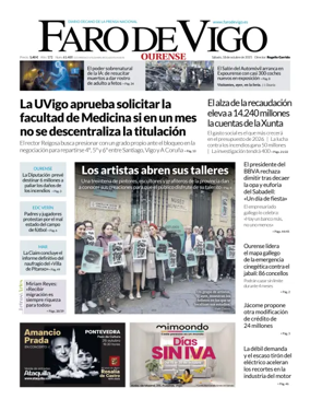 Cover of Faro de Vigo (Ourense)