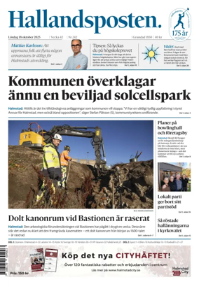 Cover of Hallandsposten