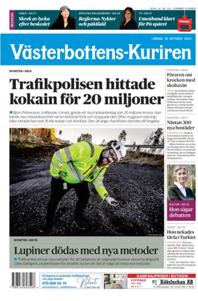 Cover of Västerbottens-Kuriren