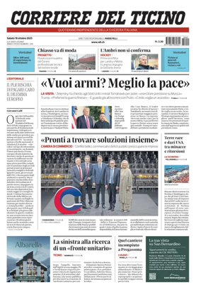 Cover of Corriere del Ticino