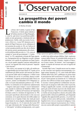 Cover of L'Osservatore