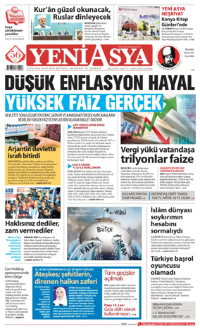 Cover of Yeni Asya