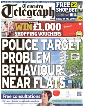 Cover of Coventry Telegraph