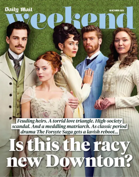 Cover of Daily Mail Weekend Magazine