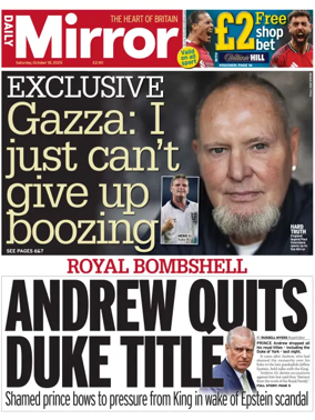 Cover of Daily Mirror