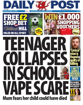 Cover of Daily Post (North Wales)