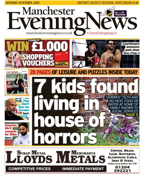 Cover of Manchester Evening News