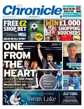 Cover of The Chronicle (South Tyneside and Durham)
