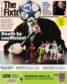 Cover of Herald Sport