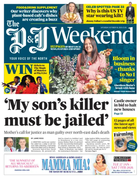 Cover of The Press and Journal (Aberdeenshire)