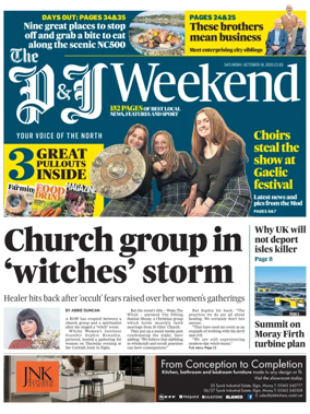 Cover of The Press and Journal (Highlands & Islands)