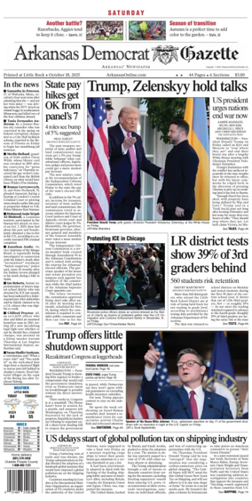 Cover of Arkansas Democrat-Gazette