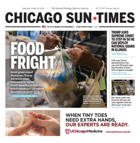 Cover of Chicago Sun-Times