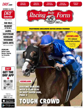 Cover of Daily Racing Form National Digital Edition
