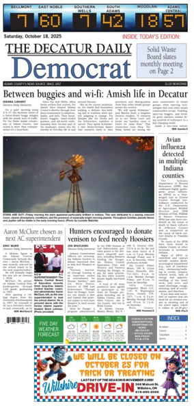 Cover of The Decatur Daily Democrat