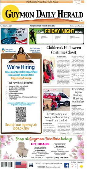 Cover of Guymon Daily Herald