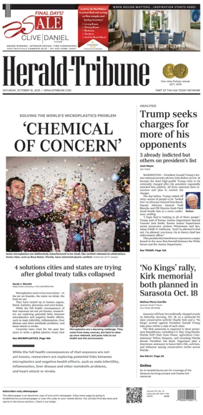 Cover of Herald-Tribune