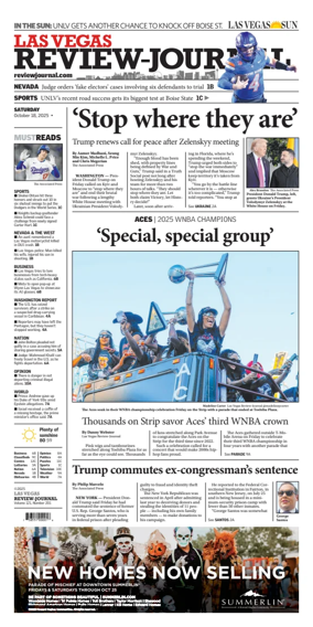 Cover of Las Vegas Review-Journal