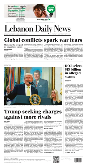 Cover of Lebanon Daily News