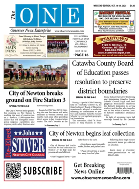 Cover of Observer News Enterprise