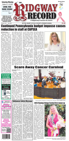 Cover of Ridgway Record