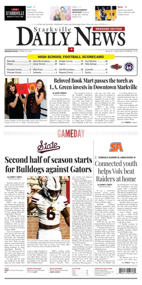 Cover of Starkville Daily News