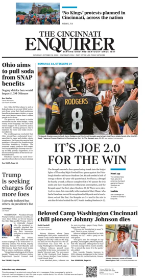 Cover of The Cincinnati Enquirer