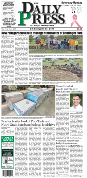 Cover of The Daily Press