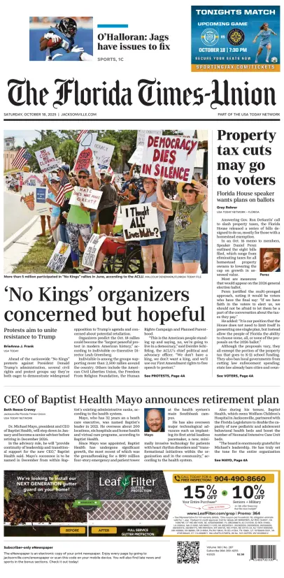 Cover of The Florida Times-Union