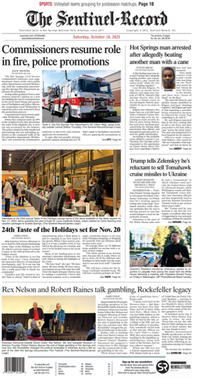 Cover of The Sentinel-Record