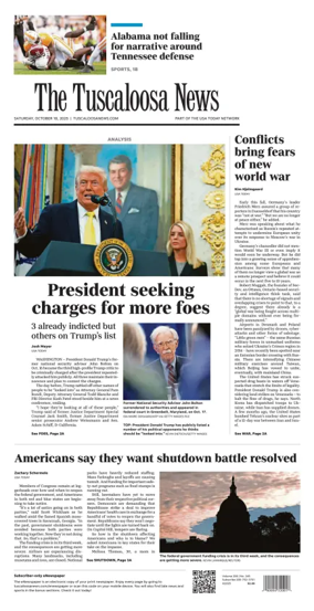 Cover of The Tuscaloosa News