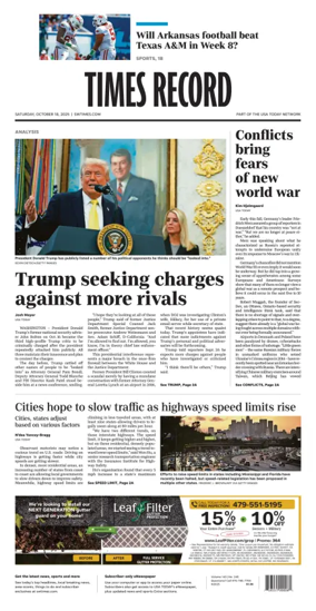 Cover of Times Record (Ft. Smith Southwest)