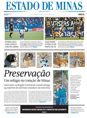 Cover of Estado de Minas (Brazil)