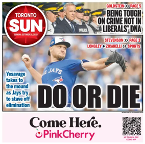 Cover of Toronto Sun